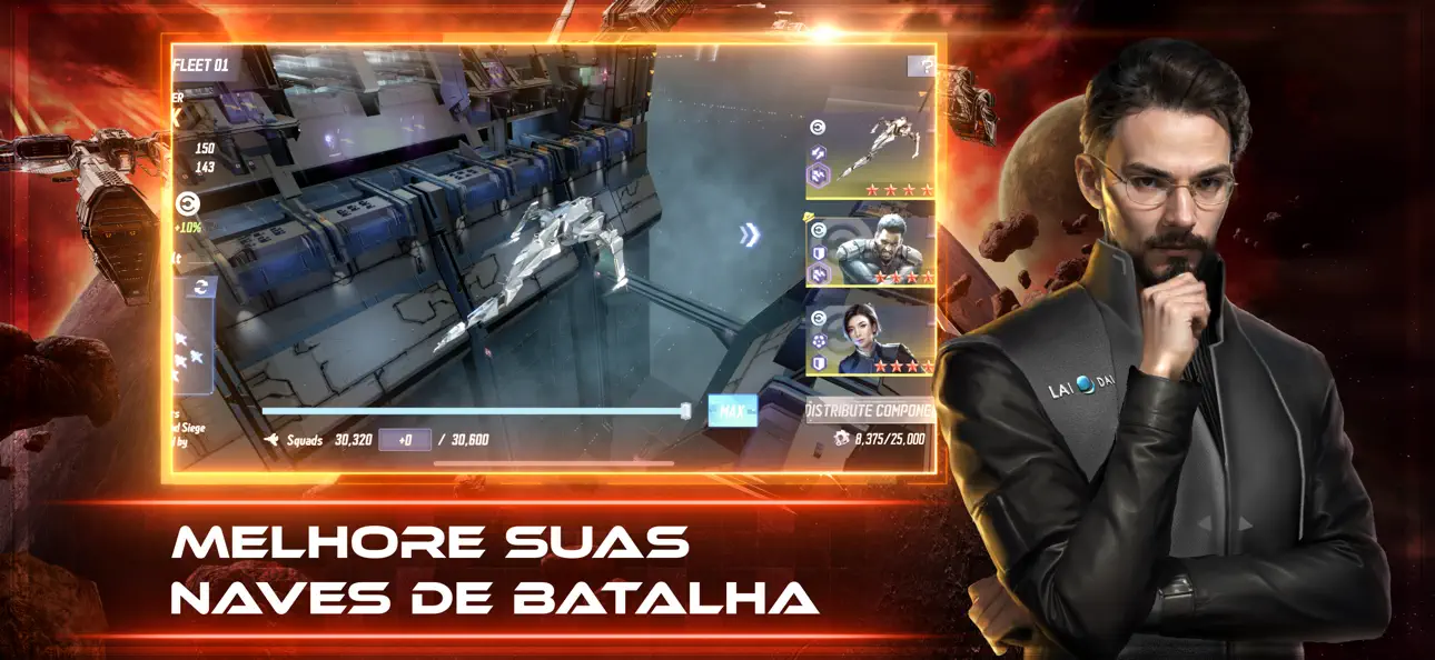 EVE Galaxy Conquest iOS Mod IPA screenshot 2 - iOS game interface