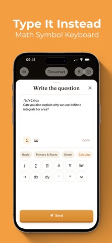 Tesseract: AI Math Solver screenshot