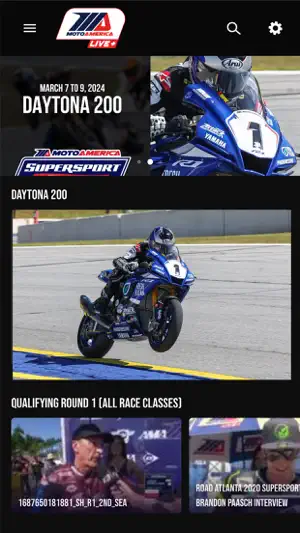MotoAmerica Live+ screenshot 1