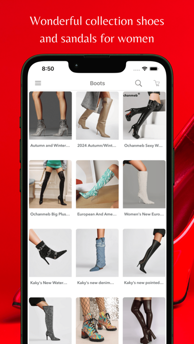 Cheap Fashion Shoes Stores Screenshot