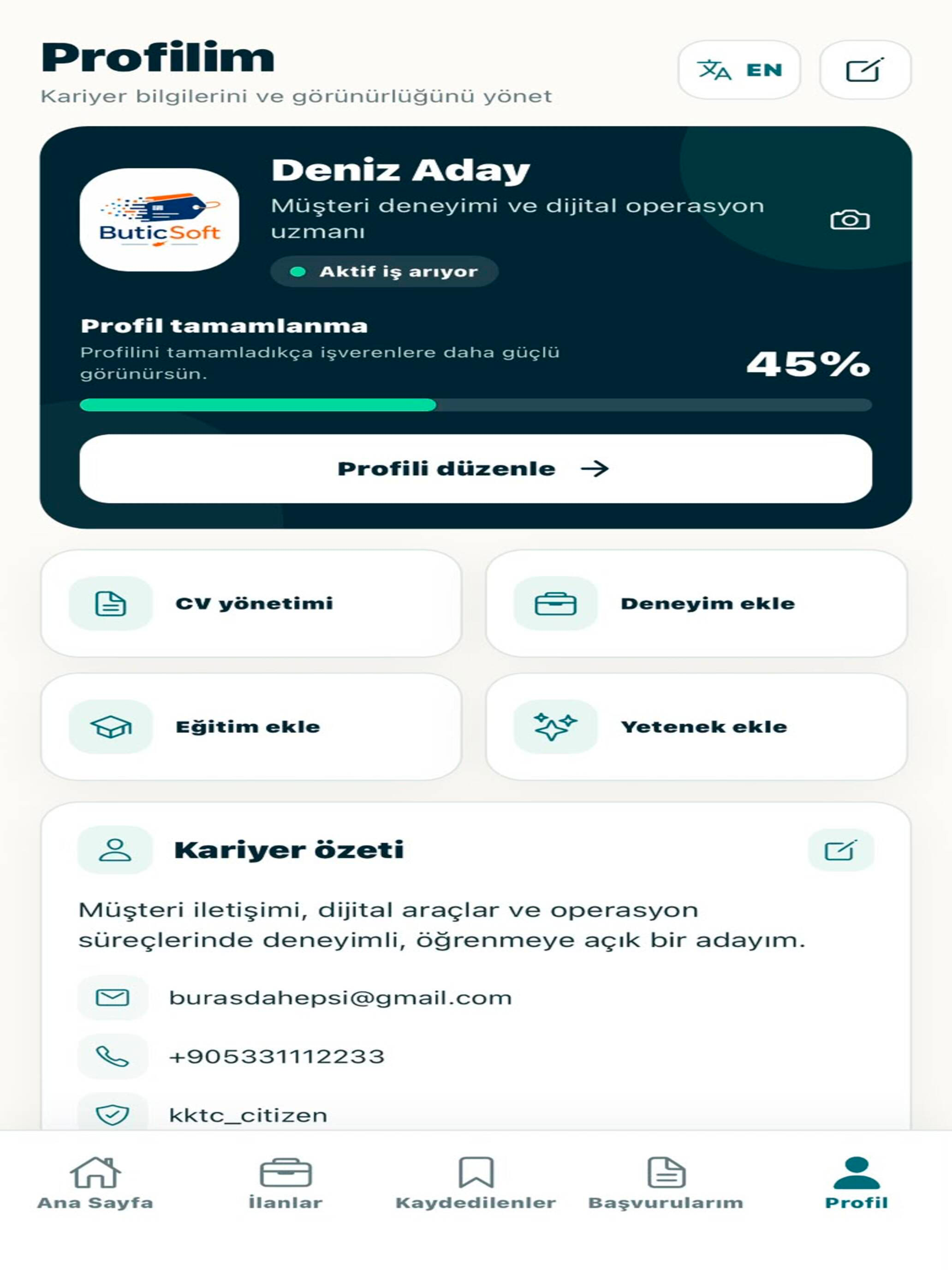 AdaKariyer screenshot 7