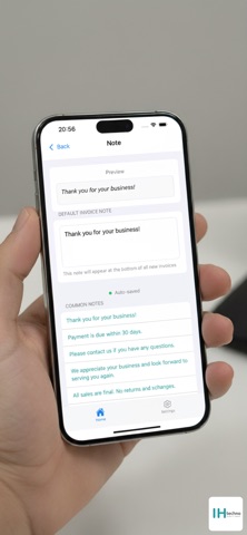 Invoice by IHTechno screenshot