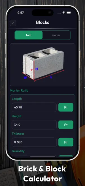 Construction Calculator 2025 screenshot 3