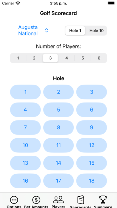 Golf Scores & Side Games Screenshot 1 - AppWisp.com