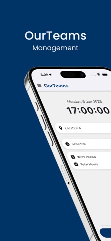 OurTeams - Clock In & Roster Screenshot 1 of 10