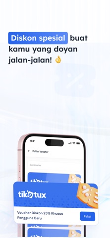 Tiketux screenshot