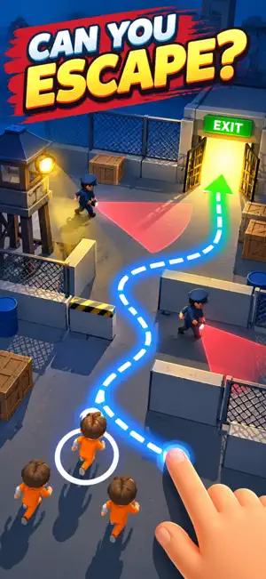 Prison Escape: Draw Puzzle screenshot 1