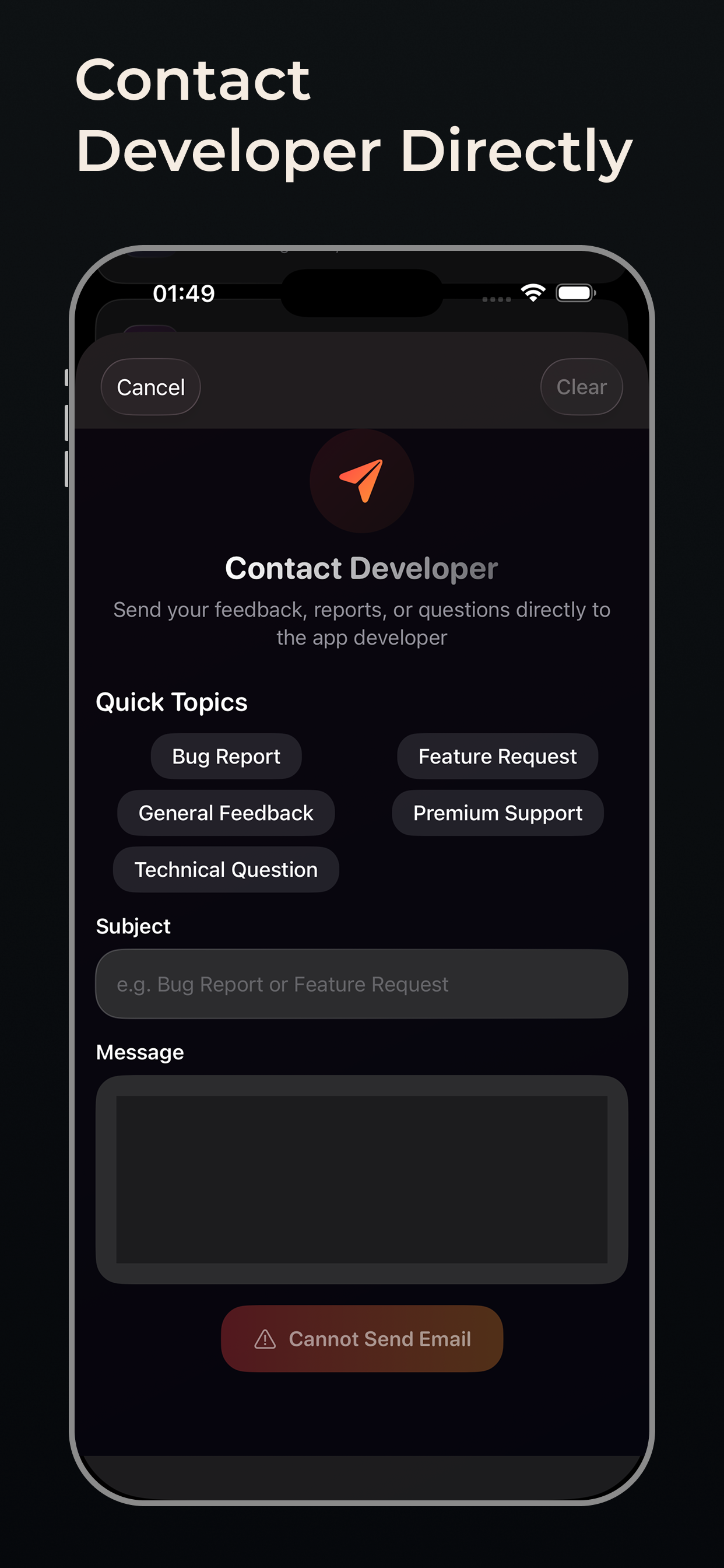 Dark PDF Reader - Night Mode