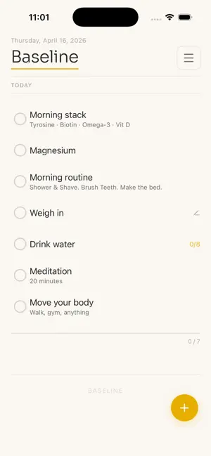 Your Baseline screenshot 4