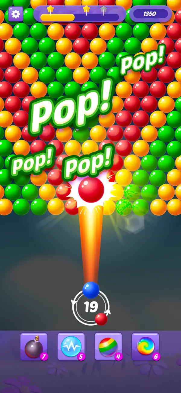 Screenshot #2 pour Bubble Shooter Pop - Blast Fun