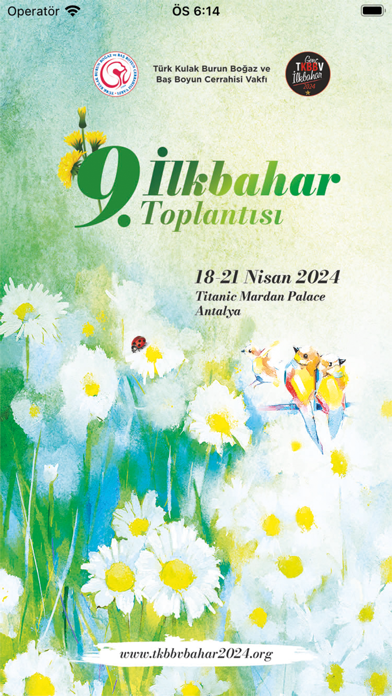 Screenshot 1 of 9. İlkbahar Toplantısı App