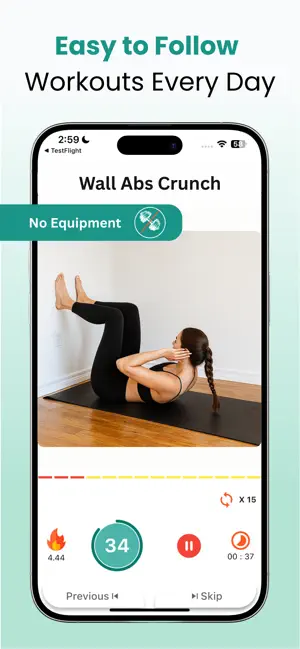 Wall Pilates Challenge & Fit screenshot 5