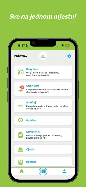 GreenFit Club screenshot 1