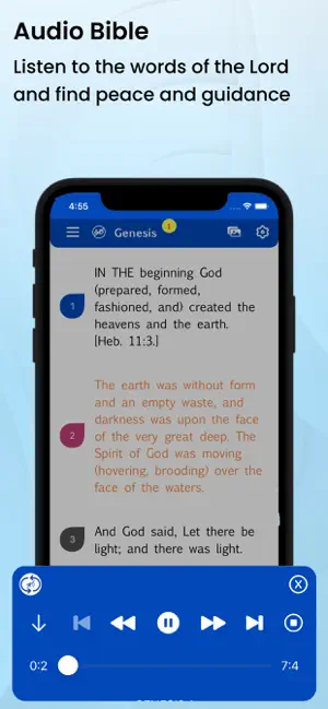 Amplified Bible - Audio Bible screenshot 2