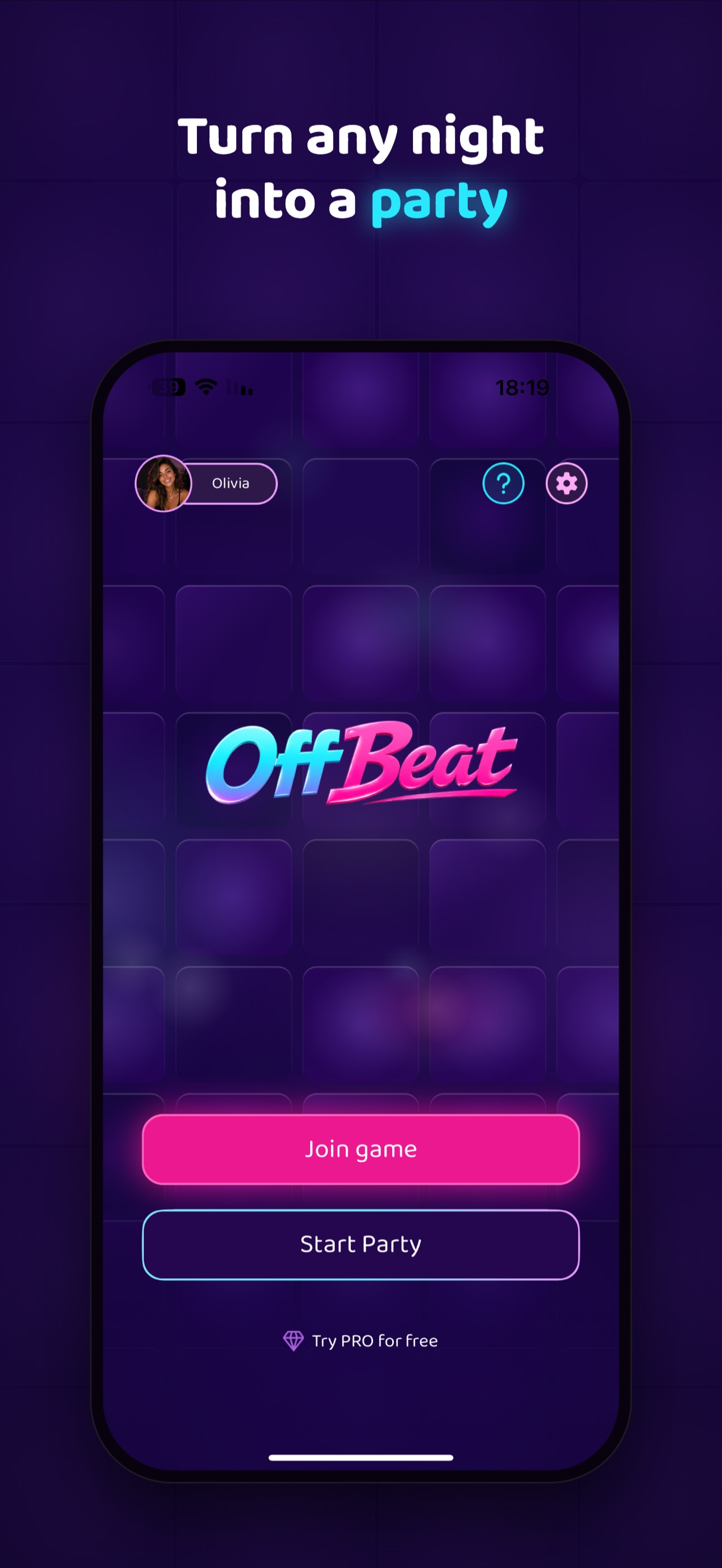 Screenshot 1 of Offbeat - Party Game