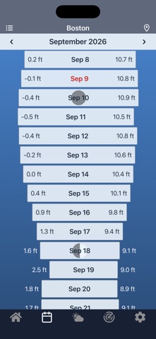 Tide Charts App Store screenshot 3