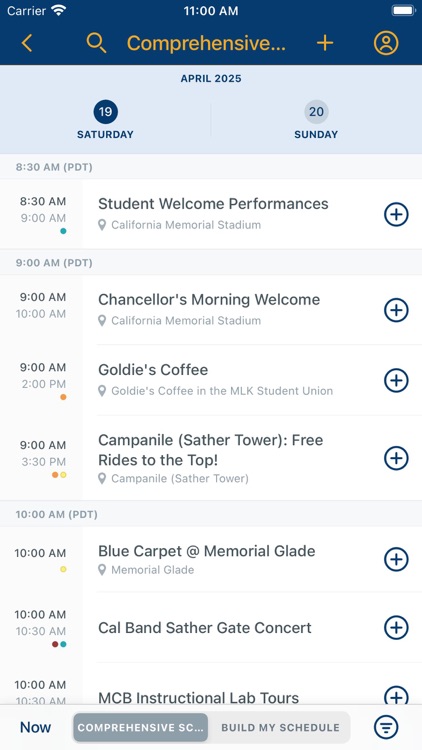 UC Berkeley / Cal Event Guides