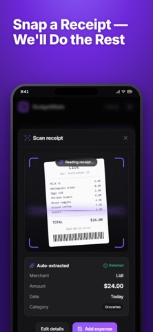 Budgetmate - AI Budget Tracker screenshot