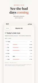 Migraine Journal: Headache Log screenshot