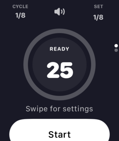 Perfect Tabata Timer screenshot 8