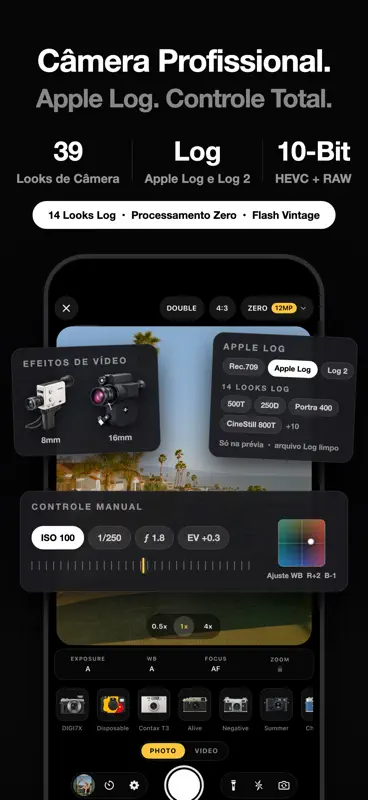 2Shoot: Editor de Foto e Vídeo screenshot 2 of 6