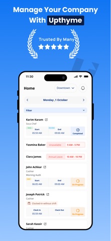 Upthyme Manager screenshot