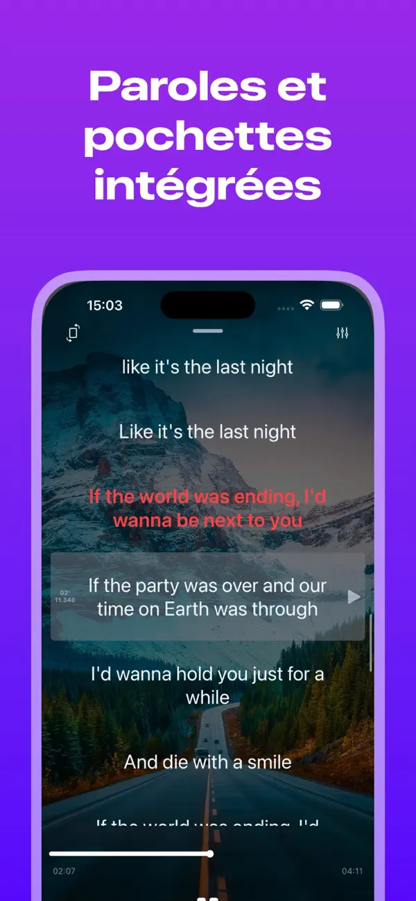 Screenshot #3 pour Wake Music Pro：Musique offline