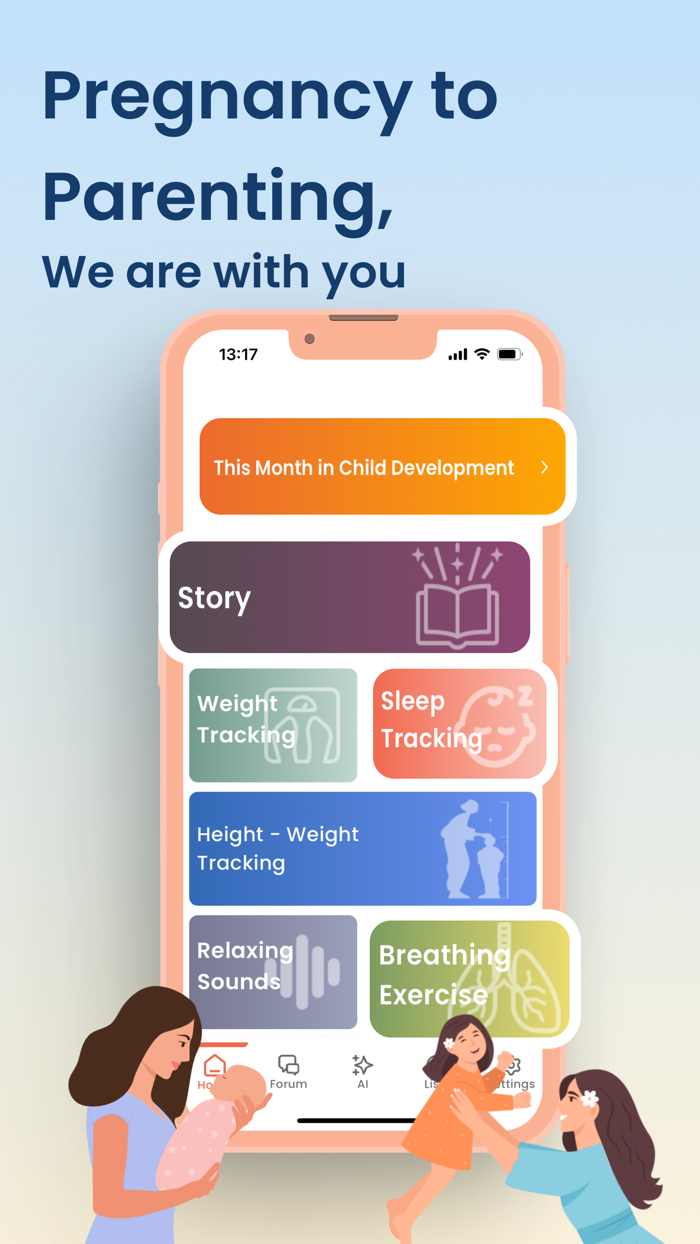 Pregnancy, Baby Tracker －Yuppy