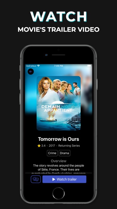 Comand: Movies & Cinema Swiper Screenshot