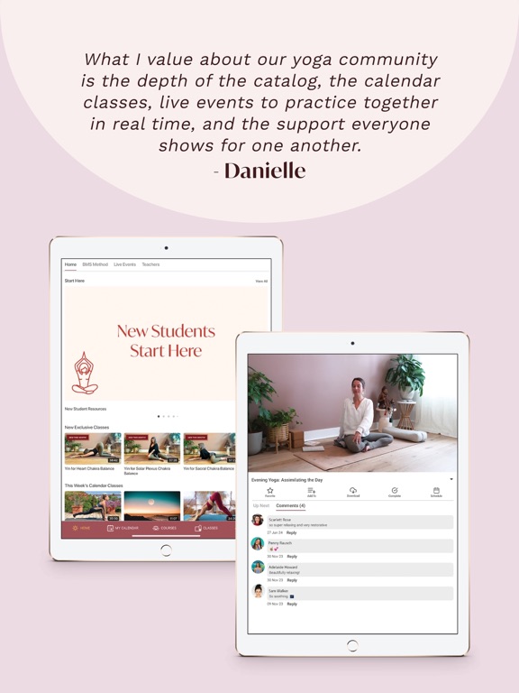 BODY MIND SOUL STUDIO iPad screenshot 9 - Health & Fitness app