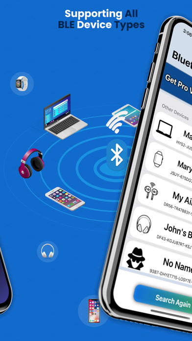 Screenshot #2 pour BLE Scan IO - Bluetooth Finder