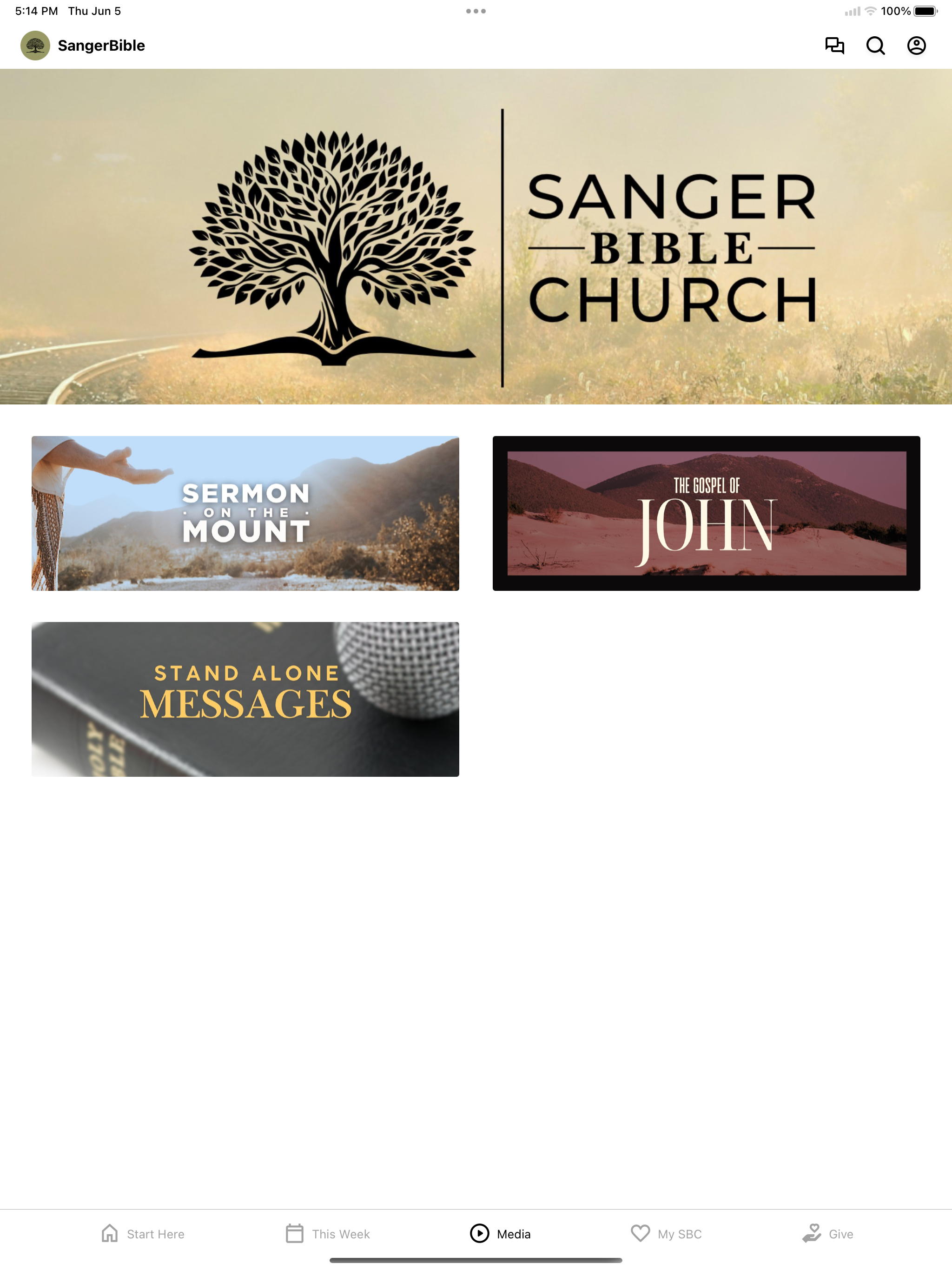 Sanger Bible Church Texas