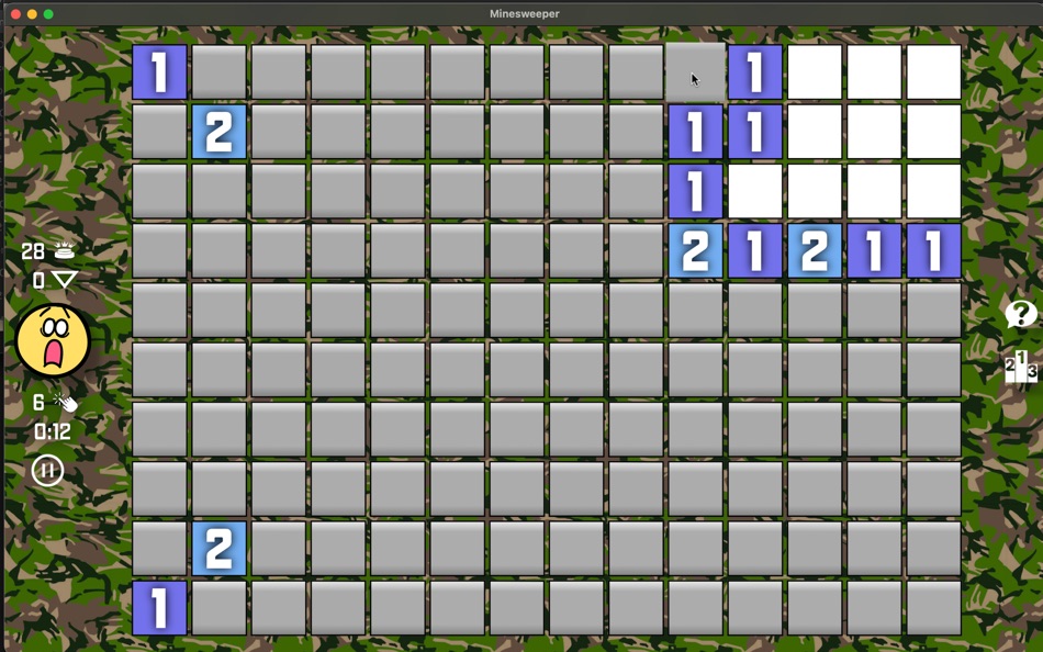 #5. Minesweeper (macOS) Av: fishdog.net