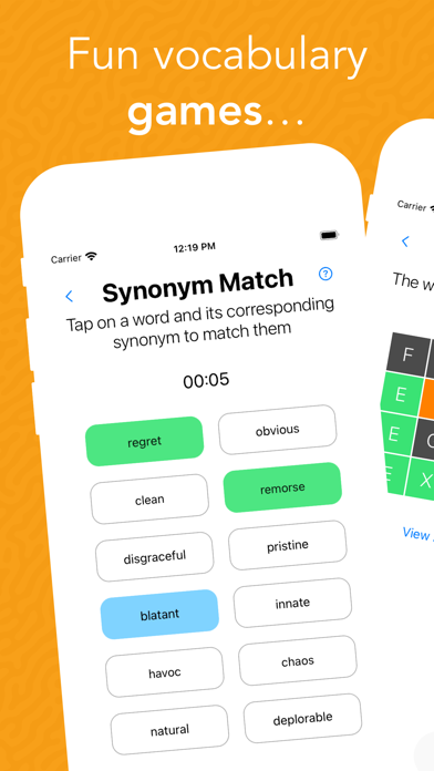 WordPal - Vocabulary Builder Screenshot