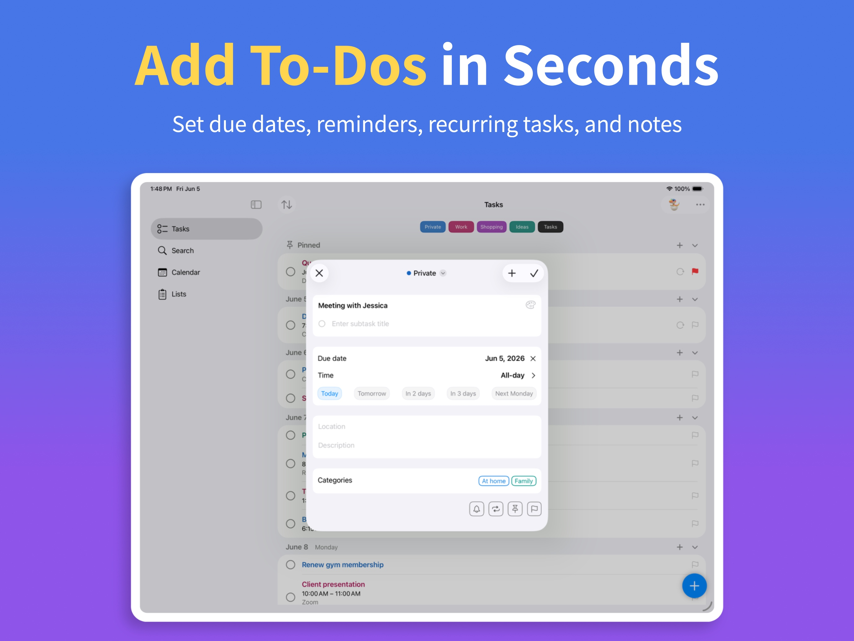 Todino: Tasks & Daily Planner