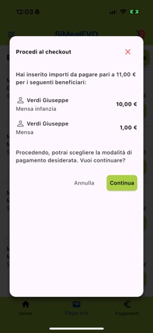SiMeal EVO iPhone screenshot 10