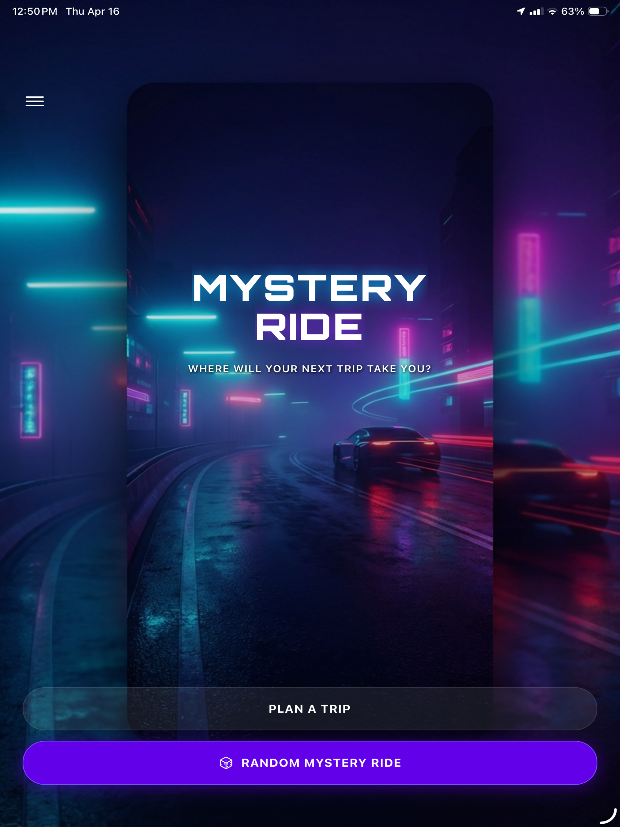 Mystery Ride