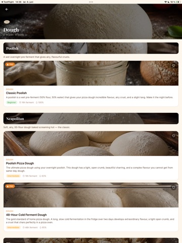 Pizza Oven Recipes iPad screenshot