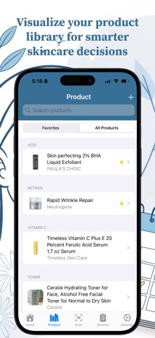 SkinLog: Easy Skincare Tracker Screenshot 5 of 8