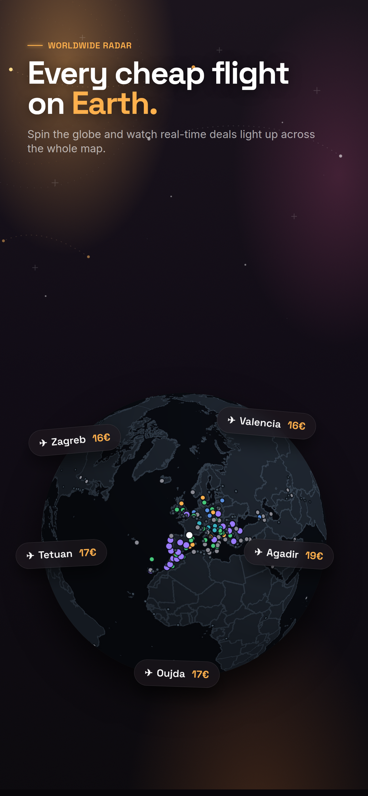 Flare - Flight Deals screenshot 4