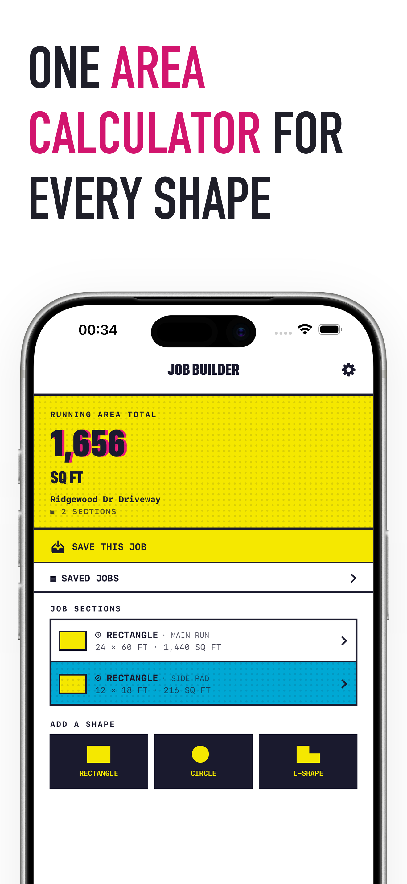 PaveMate: Asphalt Calculator screenshot 2