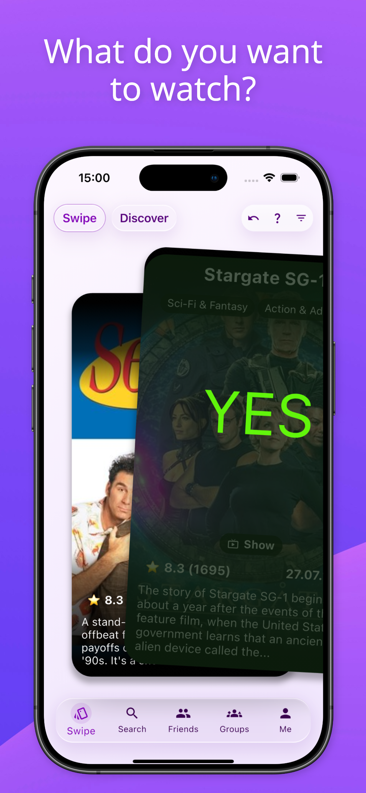 Seem - TV and movie matching