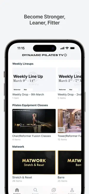 Dynamic Pilates TV screenshot 3