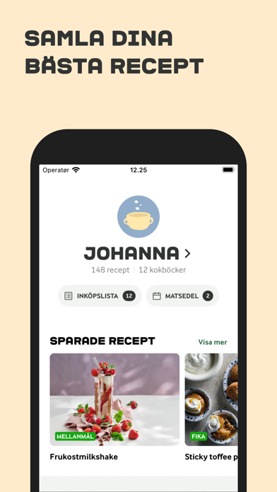 Arla Mat - Recept Screenshot