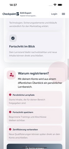 Checkpoint EASexpert screenshot