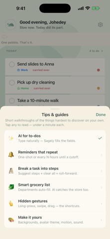 Sagely - Calm To-Dos Screenshot 9 of 10