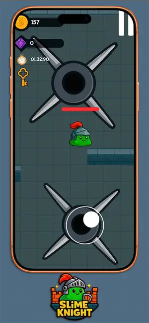 Slime Knight Game screenshot 2