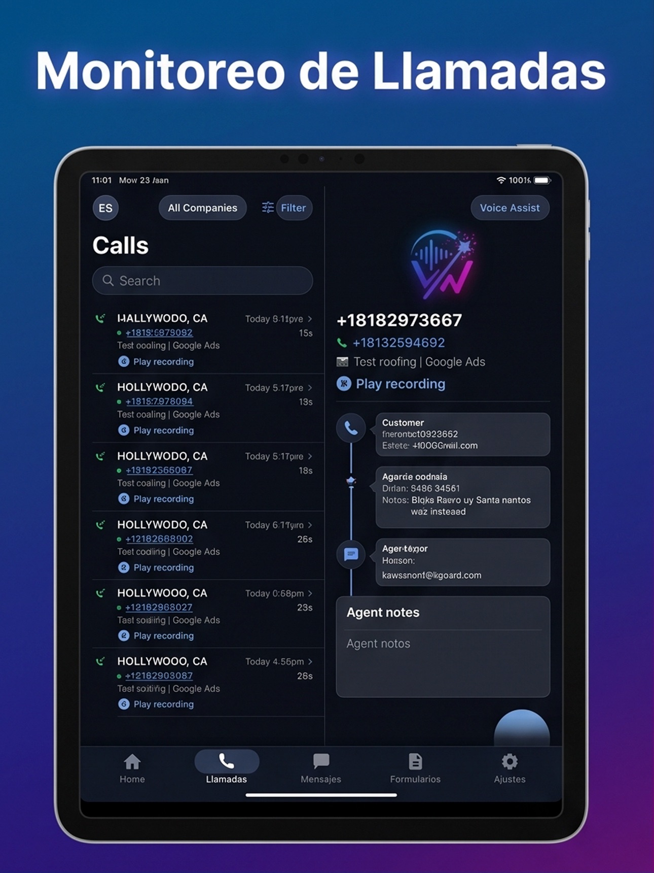 Screenshot 5 of Voice Wizard | Call Tracking