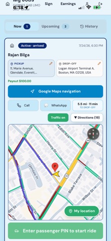 Cabbies Cab Limo iPhone screenshot