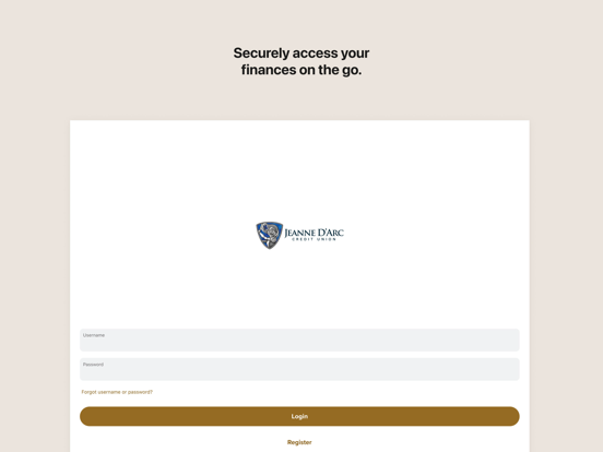 Screenshot #4 pour Jeanne D'Arc CU Mobile Banking